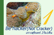 Be hacker (Not Cracker) เกาะสุรินทร์ 2วัน1คืน